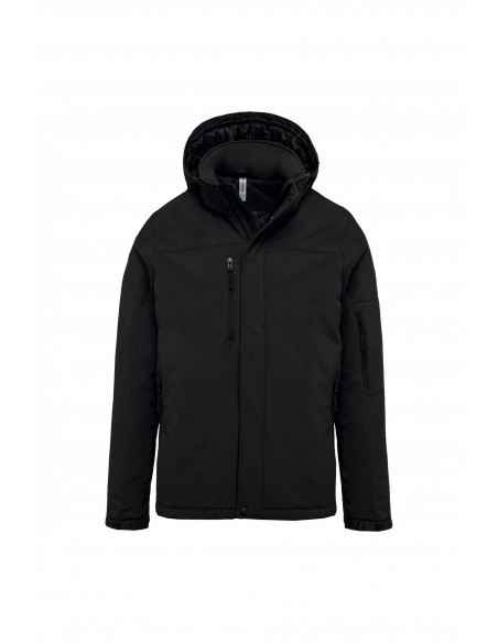 Parka softshell doublée capuche homme - K650-Accueil-Alchimistes