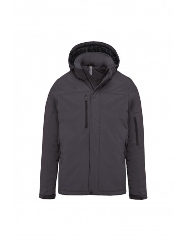 Parka softshell doublée capuche homme - K650-Accueil-Alchimistes