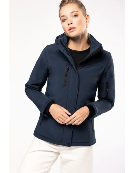 Parka softshell doublée capuche femme - K651-Accueil-Alchimistes