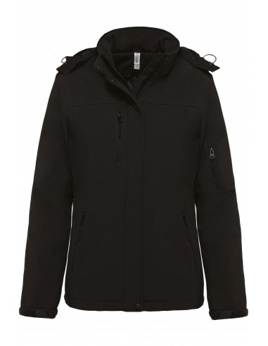 Parka softshell doublée capuche femme - K651-Accueil-Alchimistes