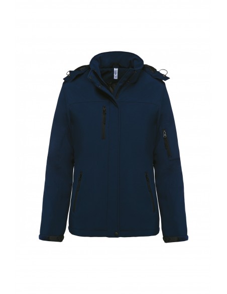 Parka softshell doublée capuche femme - K651-Accueil-Alchimistes