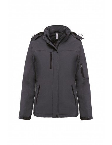 Parka softshell doublée capuche femme - K651-Accueil-Alchimistes