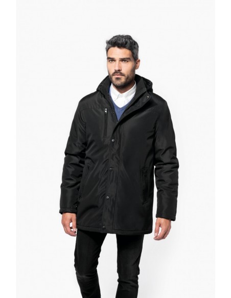 Parka avec capuche amovible homme - K656-Accueil-Alchimistes