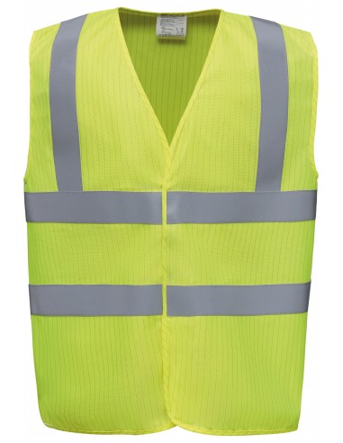 GILET HAUTE VISIBILITÉ, LSF (CHALEUR ET FLAMME) & ANTISTATIQUE - YHVW100ASFR-Accueil-Alchimistes