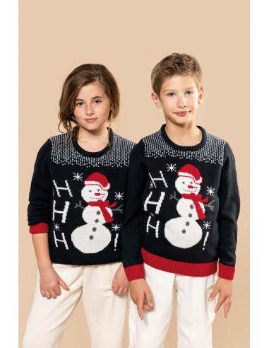 Ho Ho Ho Pullover de Noël enfant - K995-Accueil-Alchimistes