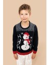 Ho Ho Ho Pullover de Noël enfant - K995