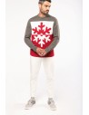 Pullover de Noël motif flocon - K997