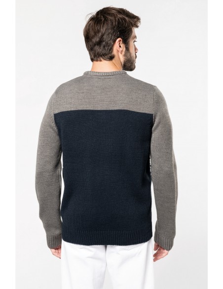 Pullover de Noël motif sapins - K999-Accueil-Alchimistes