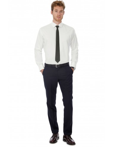 Chemise stretch homme manches longues Black Tie - CGSMP21-Accueil-Alchimistes