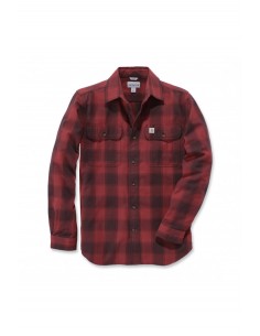 Chemise slim à carreaux -...