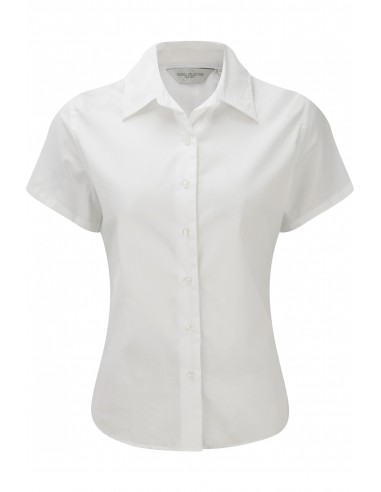 CHEMISE FEMME MANCHES COURTES TWILL - RU917F-Accueil-Alchimistes