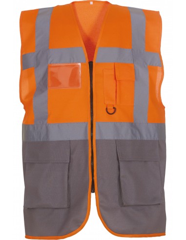 Gilet multifonction haute visibilité - YHVW801-Accueil-Alchimistes