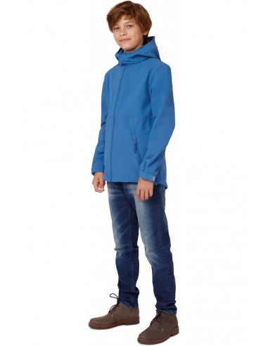 Veste softshell capuche enfant - CGJK969-Accueil-Alchimistes