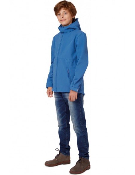 Veste softshell capuche enfant - CGJK969-Accueil-Alchimistes