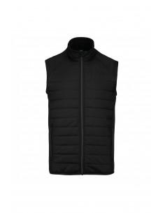 Veste sport bi-matière sans...