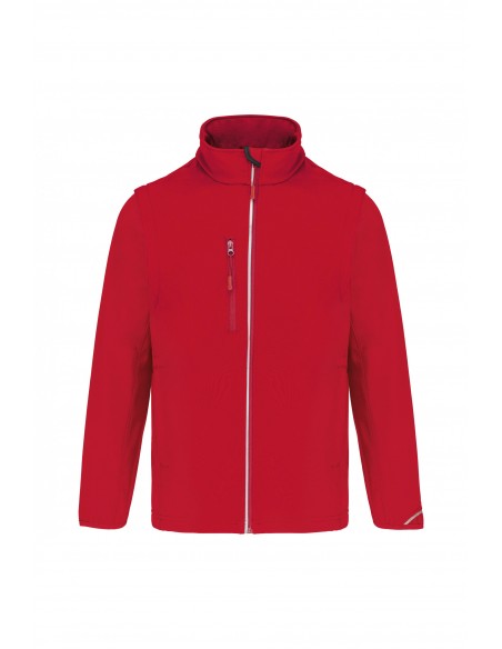 Veste softshell sport manches amovibles unisexe - PA323-Accueil-Alchimistes