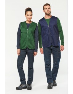 Gilet polycoton multipoches...