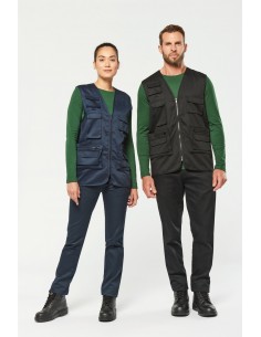 Gilet polycoton multipoches...