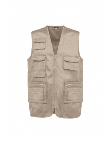 Gilet polycoton multipoches doublé unisexe - WK609-Accueil-Alchimistes