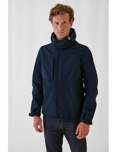 VESTE SOFTSHELL CAPUCHE HOMME - CGJM950-Accueil-Alchimistes