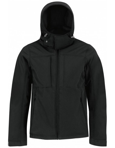 VESTE SOFTSHELL CAPUCHE HOMME - CGJM950-Accueil-Alchimistes