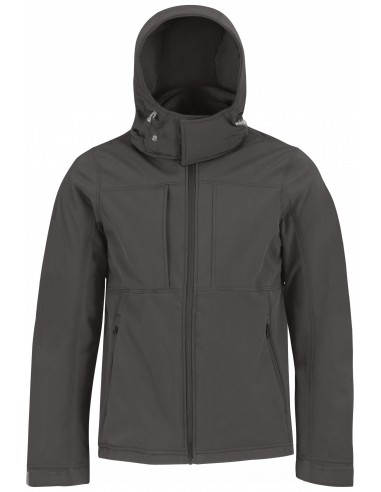 VESTE SOFTSHELL CAPUCHE HOMME - CGJM950-Accueil-Alchimistes