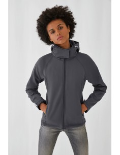 VESTE SOFTSHELL CAPUCHE...