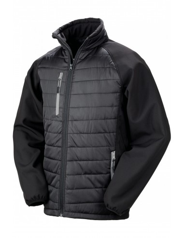 Veste softshell rembourrée black compass recyclée - R237X-Accueil-Alchimistes