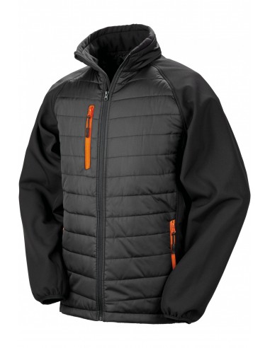 Veste softshell rembourrée black compass recyclée - R237X-Accueil-Alchimistes