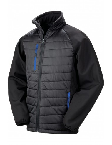 Veste softshell rembourrée black compass recyclée - R237X-Accueil-Alchimistes