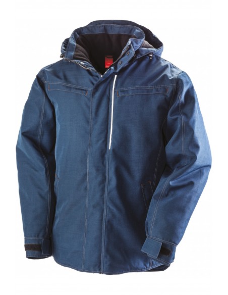 Parka robuste "effet denim" - R326X-Accueil-Alchimistes