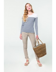 Pantalon chino femme - K741