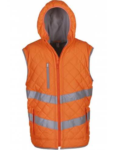 Bodywarmer haute visibilité "Kensington" - YHV007-Accueil-Alchimistes