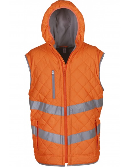 Bodywarmer haute visibilité "Kensington" - YHV007-Accueil-Alchimistes