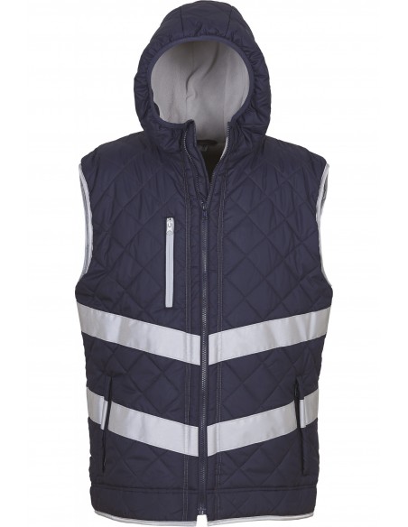 Bodywarmer haute visibilité "Kensington" - YHV007-Accueil-Alchimistes