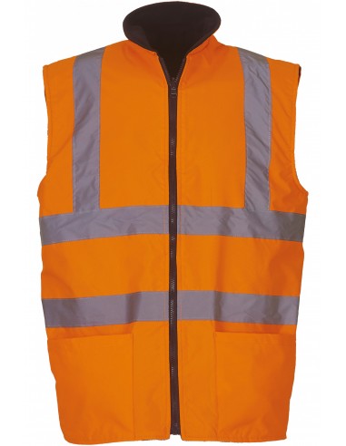 Bodywarmer réversible haute visibilité - YHV008F-Accueil-Alchimistes