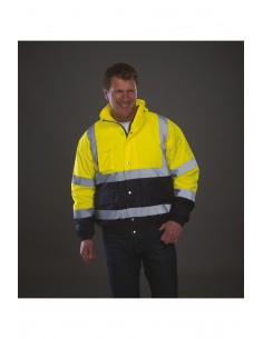 Blouson bicolore haute...