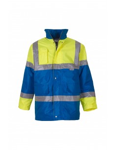 Veste contrastante haute...