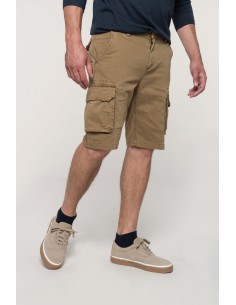 Bermuda multipoches homme -...