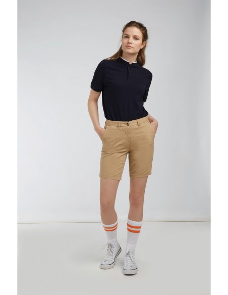 Short Chino Stretch Femme - FR606-Accueil-Alchimistes