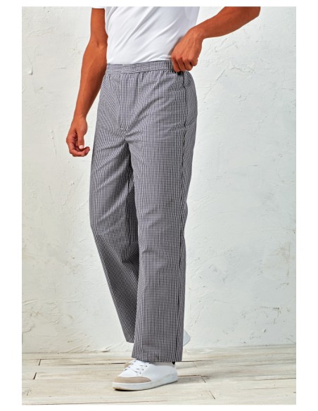 Pantalon de cuisine "Pull On" - PR552-Accueil-Alchimistes