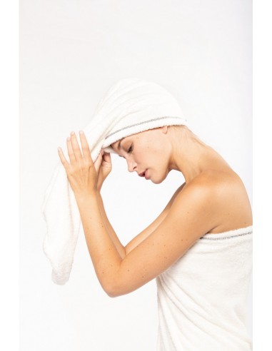 Serviette "sèche-cheveux" microfibre ultra douce - K105
