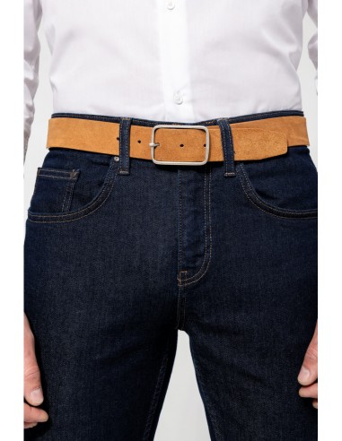 Ceinture cuir velours homme - PK822-Accueil-Alchimistes