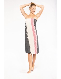 Fouta à rayures - K134