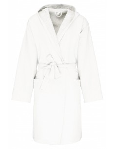 Peignoir de bain à capuche...