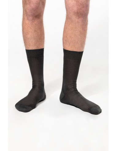 Chaussettes coton rib 4x2 fil d'Écosse homme - PK801-Accueil-Alchimistes