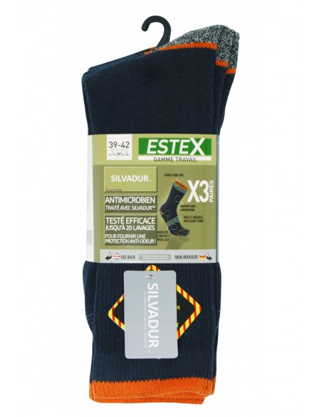 Lot de 3 paires de chaussettes NO COMPRIM - ES6004-Accueil-Alchimistes