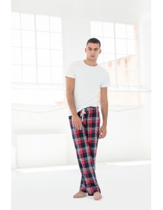 Pantalon homme à motif...