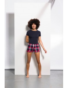 Short femme à motif tartan... 2