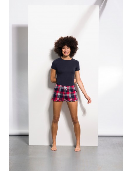 Short femme à motif tartan - SK082-Accueil-Alchimistes